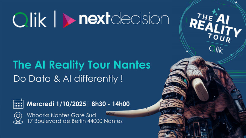 Qlik AI Reality Tour Nantes | Do Data & AI diffrently ! 