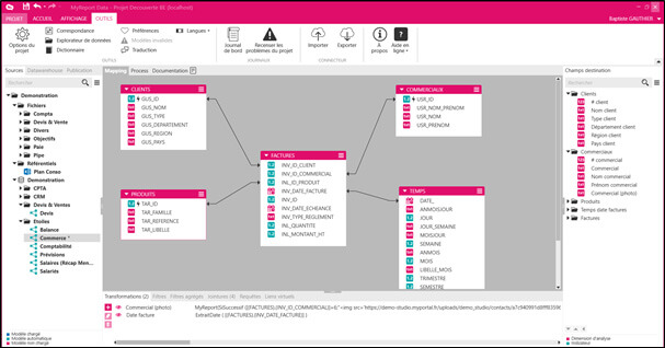 MyReport Data/Datarun