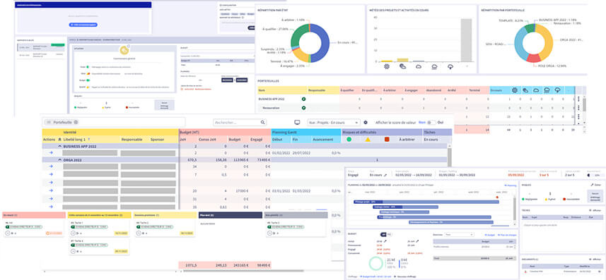 Gestion d'un portefeuille de projets avec Abraxio