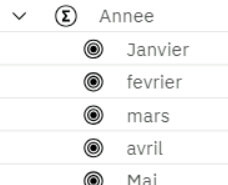 Utilisation des consolidations dans Planning Analytics