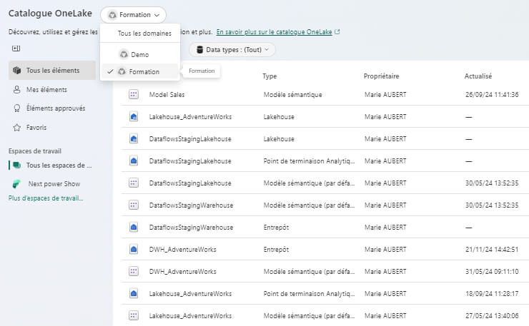Les nouveautés Microsoft Fabric Octobre - Novembre 2024