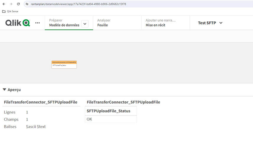 Qlik Sense - Webconnectors SFTP