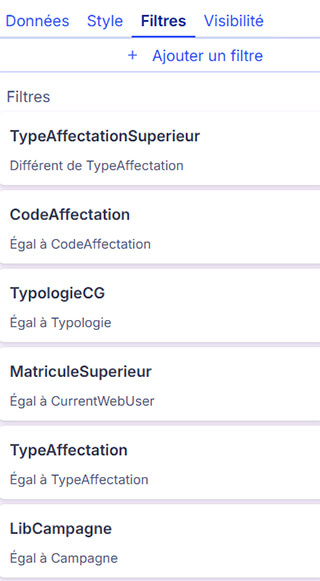 Les rapports dans l'outil de rémunération variable Varicent