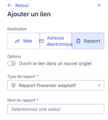 Les rapports dans l'outil de rémunération variable Varicent