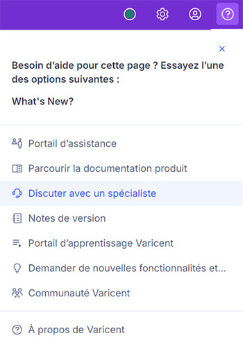 Les rapports dans l'outil de rémunération variable Varicent