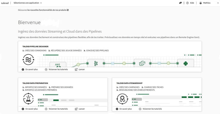 Les nouveautés Talend