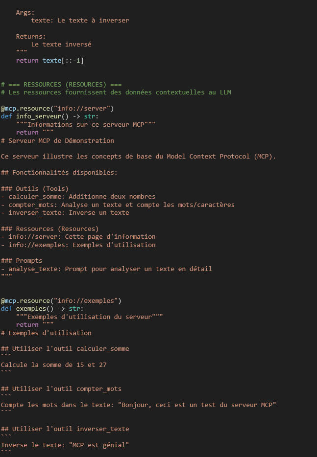 Mettre en place un serveur MCP local 