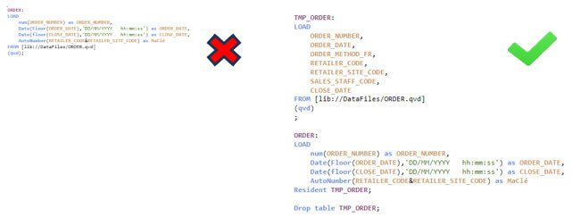 Optimisation des applications Qlik Sense 