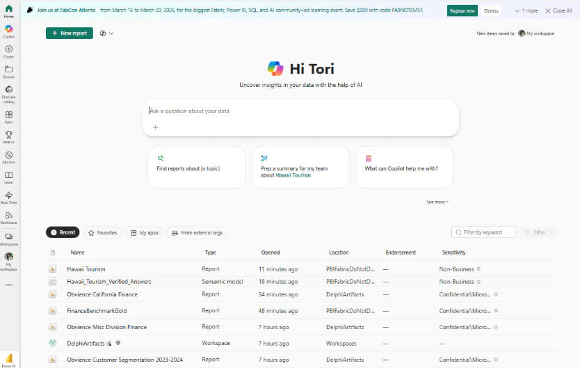 Les nouveautés Power BI Novembre 2025