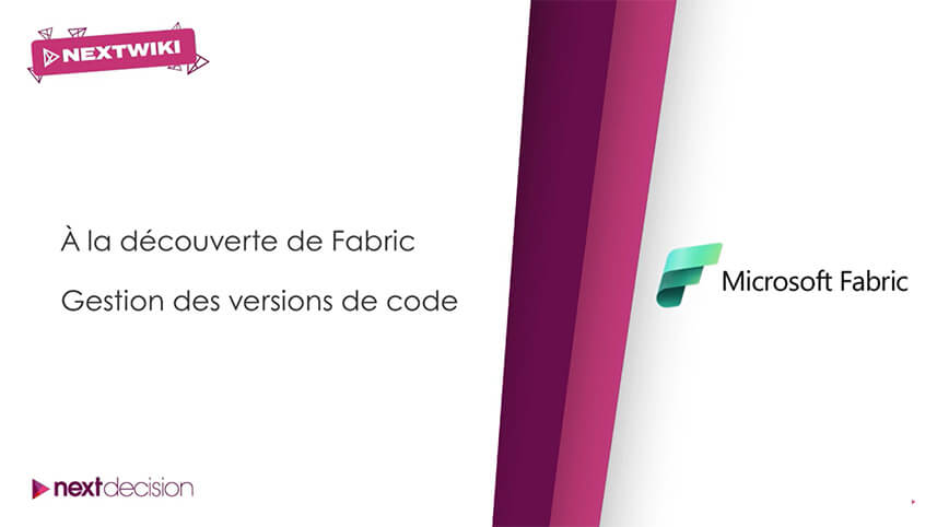 Découverte de Microsoft Fabric | Gestion des versions de code 