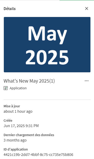 Qlik Sense May 2025 : Les principales nouveautés