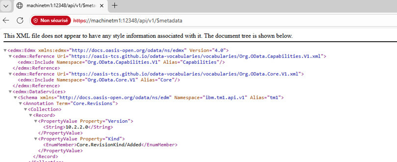 Utilisation des APIs dans Planning Analytics
