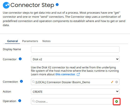 Créer votre premier processus Boomi