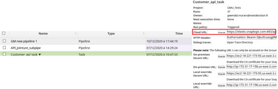 Créer une API avec SnapLogic
