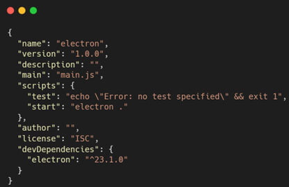 Créer une application avec Electron