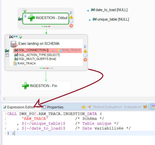 Implémentation de l'architecture Semarchy XDI / Azure Datalake / Snowflake