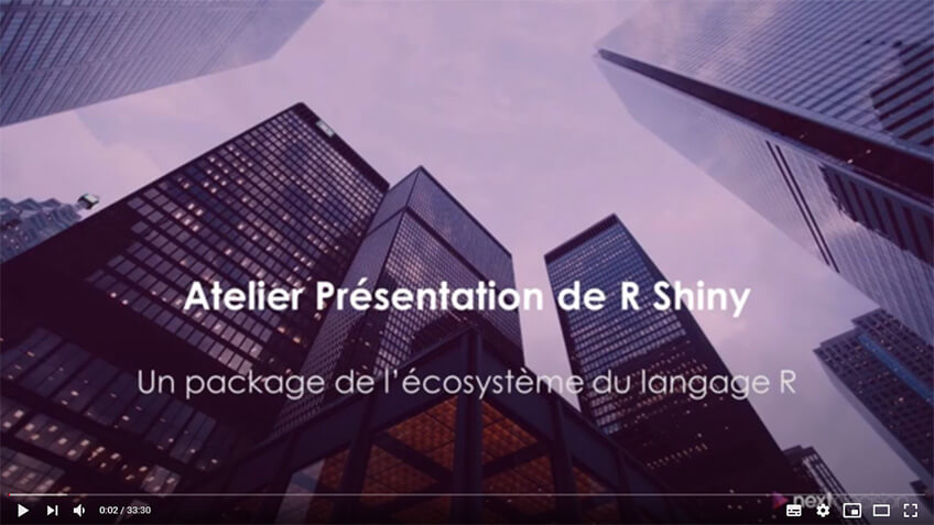 Démo présentation de R Shiny