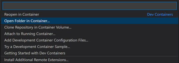 Mise en place d’un environnement de développement Dev Container VS Code