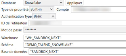 Intégration de données avec Talend et Snowflake