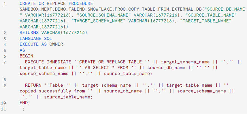 Intégration de données avec Talend et Snowflake