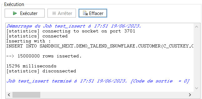 Intégration de données avec Talend et Snowflake