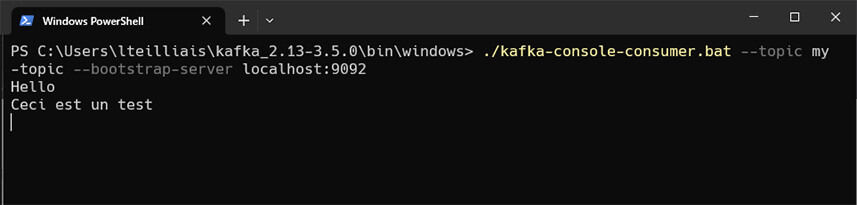 Installation de Kafka & développement de producteur et consommateur