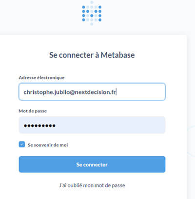 Création de son premier tableau de bord dans Metabase