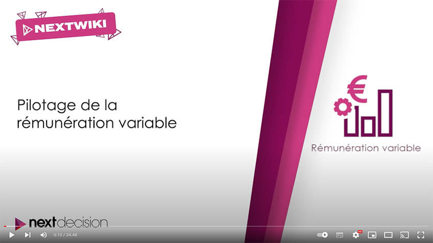 Pilotage de la rémunération variable
