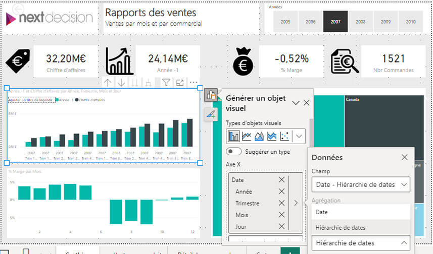 Les nouveautés Power BI Octobre 2023