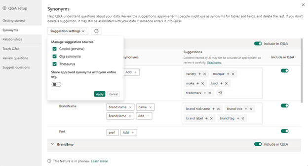 Les nouveautés Power BI Novembre 2023