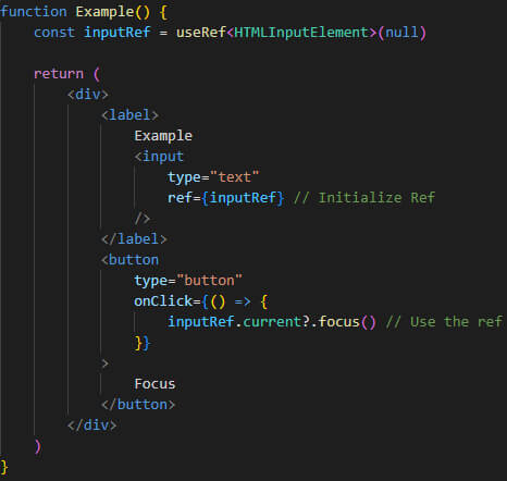 React Hook, les bases