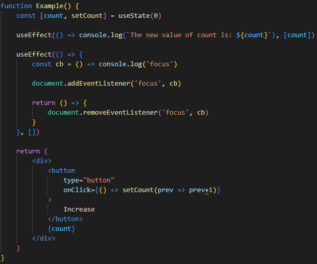 React Hook, les bases