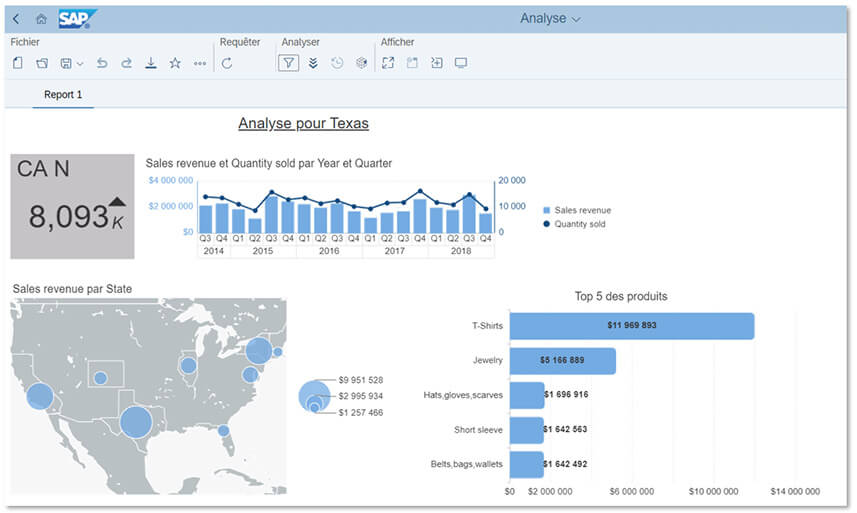 Les publications dans SAP BI 4.3