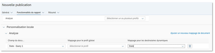 Les publications dans SAP BI 4.3