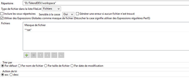 Création dynamique de tables dans SQL Server avec Talend
