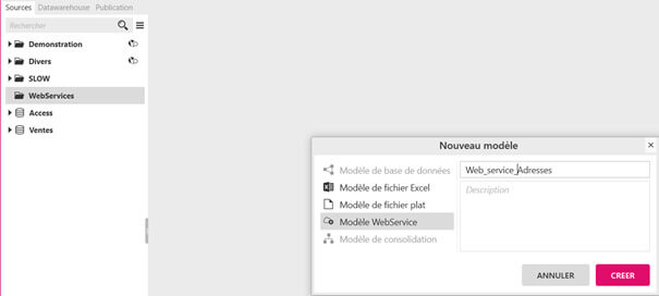 Comment appeler un Web Service avec MyReport Data ?