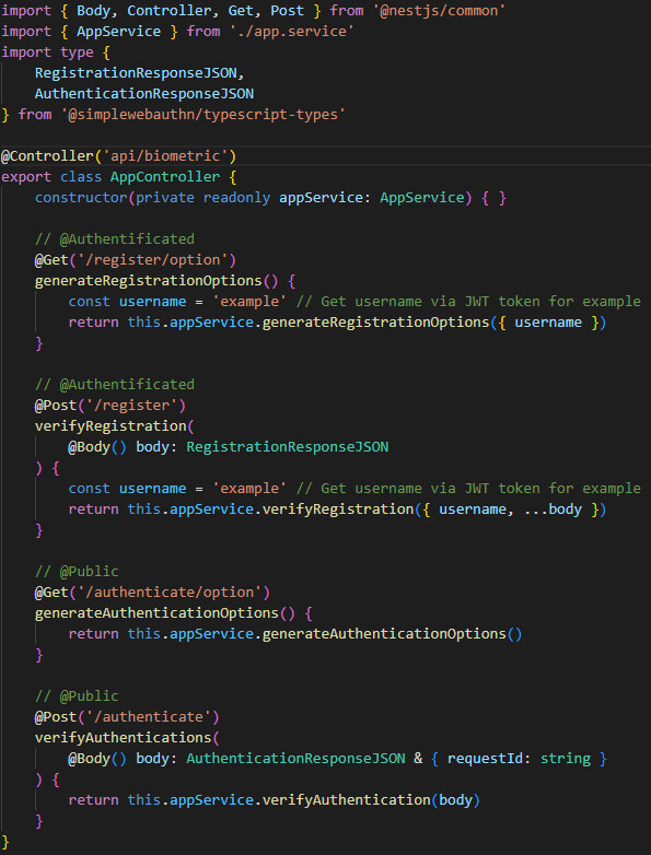 WebAuthn - Mise en place d’une authentification WEB sans mot de passe