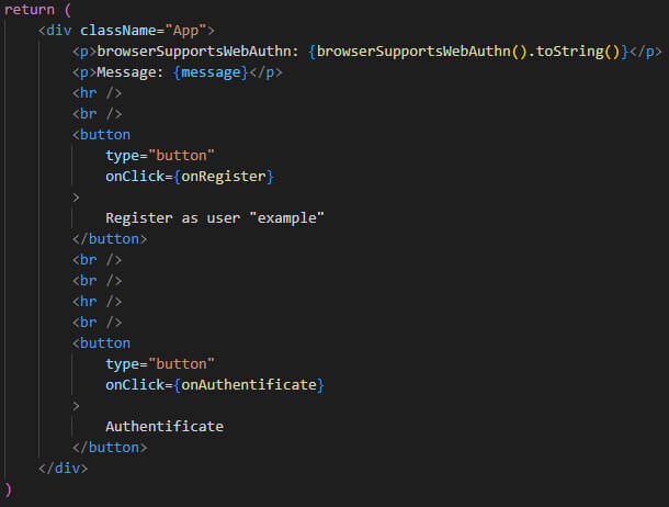 WebAuthn - Mise en place d’une authentification WEB sans mot de passe