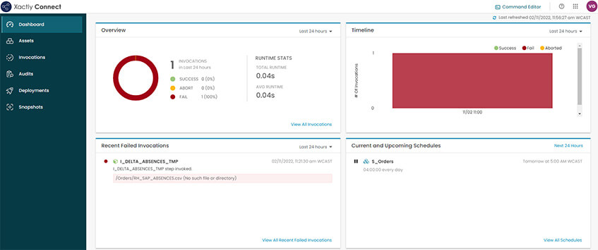 Automatisation des tâches dans Xactly Connect